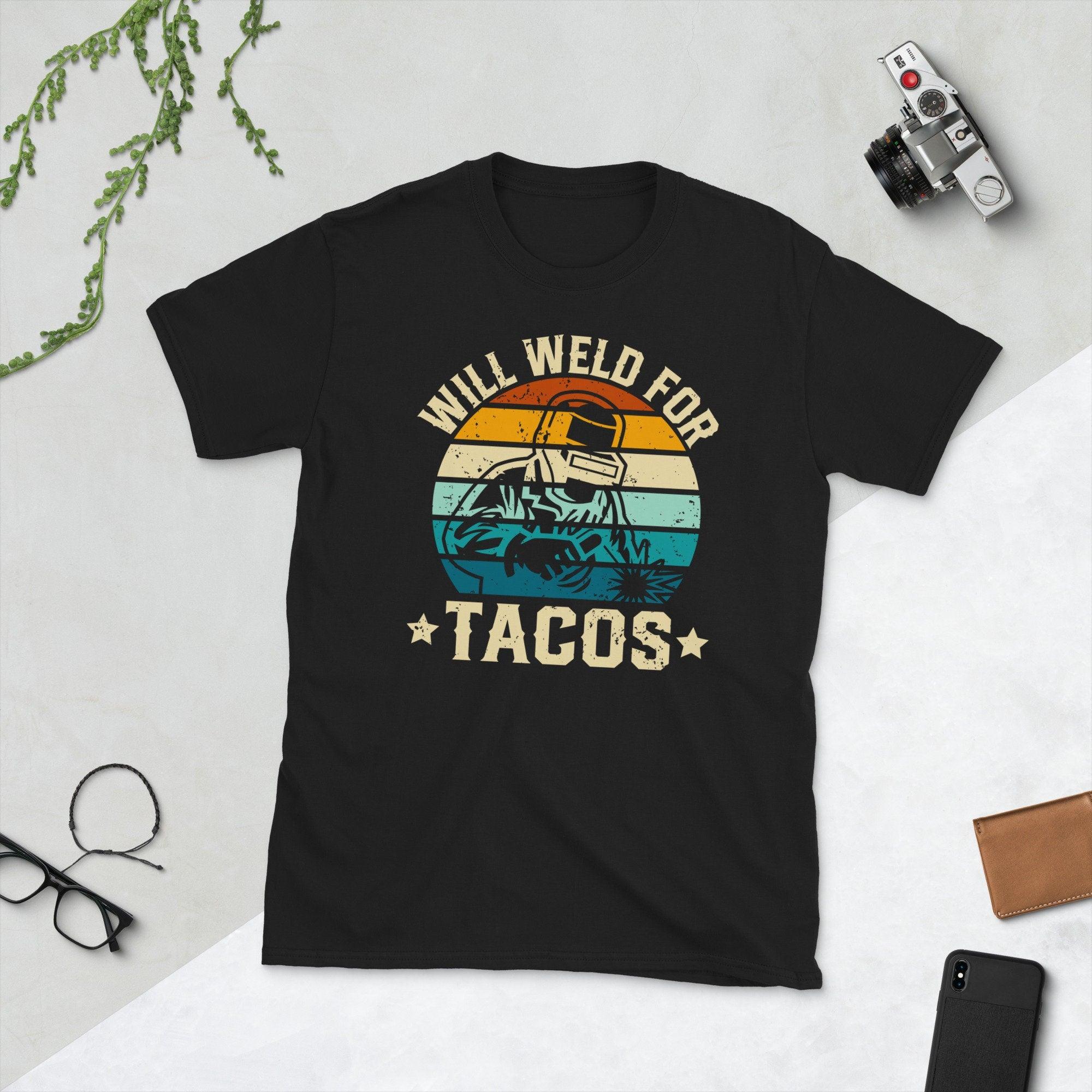 Lasser zal lassen voor taco's Unisex T-shirt - plusminusco.com