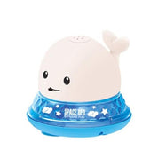 Whale Electric Induction Sprinkler Music Colorful Light Water Toy - plusminusco.com