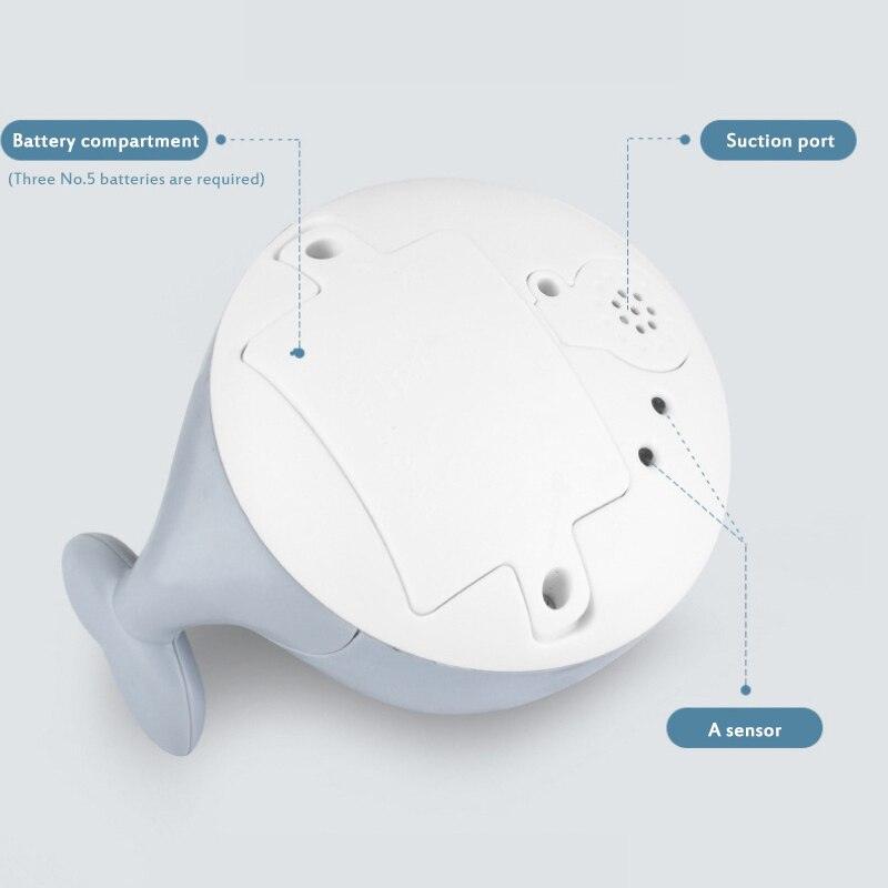 Whale Electric Induction Sprinkler Music Colorful Light Water Toy - plusminusco.com