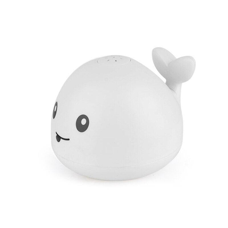 Whale Electric Induction Sprinkler Music Colorful Light Water Toy - plusminusco.com