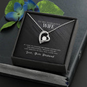 Wife Gift From Husband, To My Wife Necklace, Wife Anniversary Gift, I Love My Wife Gift From Husband, Wife Birthday Gift Wife Christmas Gift - plusminusco.com