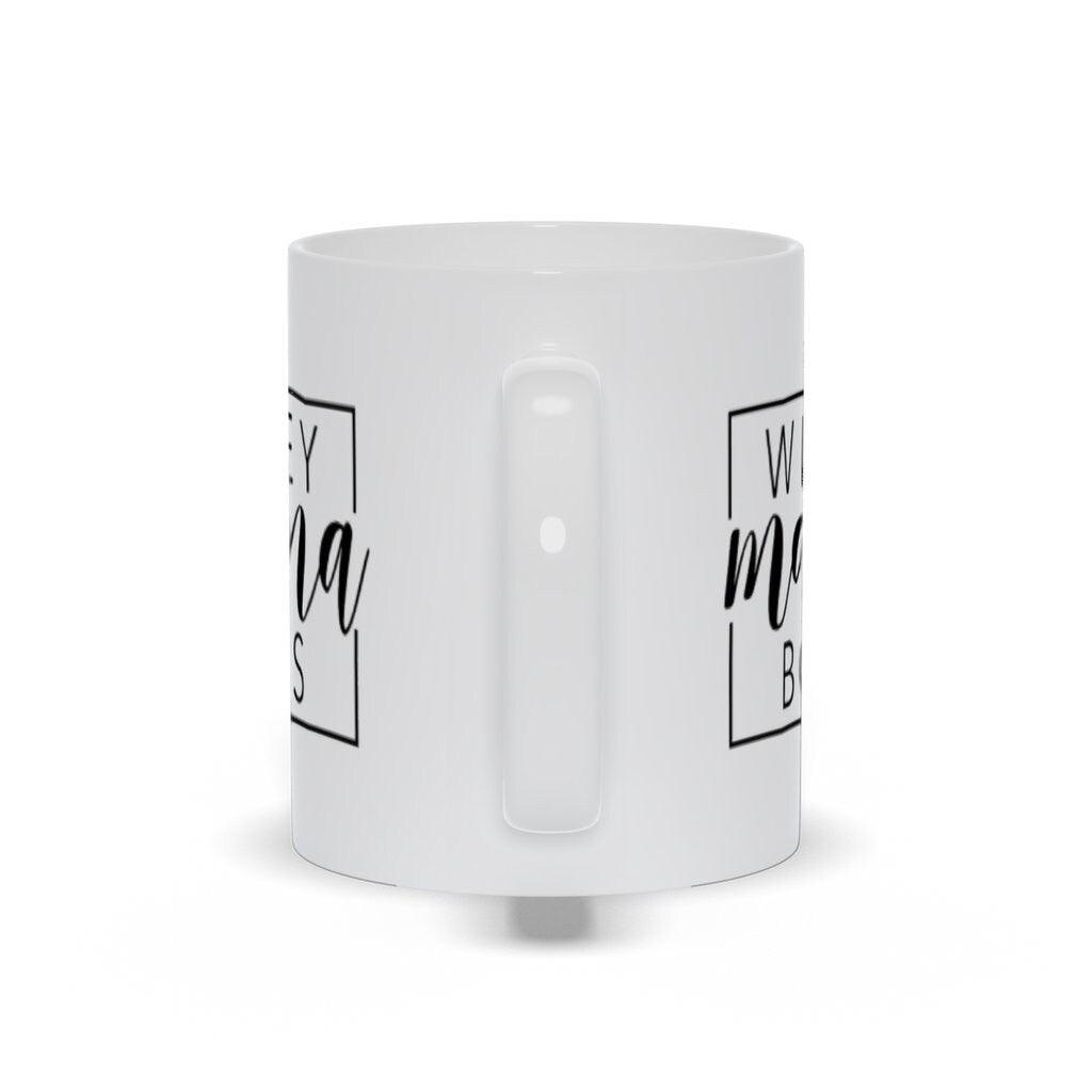 Wifey Mama Boss Mugs Anniversary, Blessed By God, Boss, Gift for Wife, Mama, on Personalized, Proud Wife Shirt, Spoiled By Husband, Spoiled By My, Wife on Birthday, Wifey - plusminusco.com