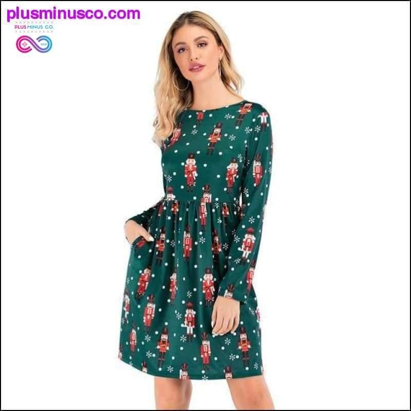Winter Christmas Dresses Women Vintage Robe Swing Pinup Elegant Party plusminusco.com Winter Christmas Dresses Women Vintage Robe Swing Pinup Elegant Party plusminusco.com