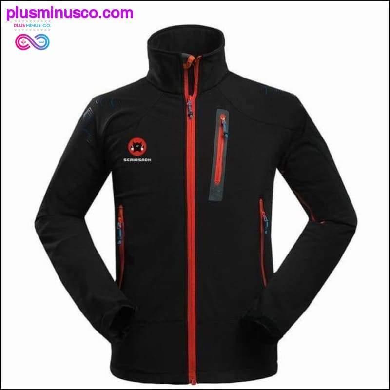 Winter Outdoor Male Soft shell Windbreaker Jacket Waterproof - plusminusco.com
