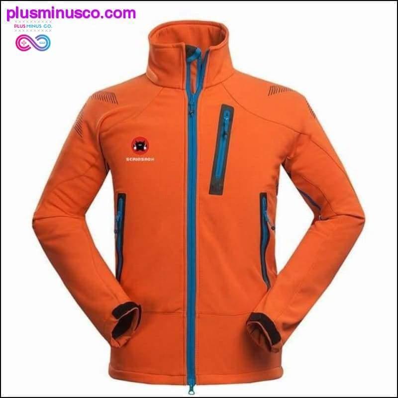 Winter Outdoor Male Soft shell Windbreaker Jacket Waterproof - plusminusco.com
