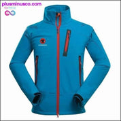 Winter Outdoor Male Soft shell Windbreaker Jacket Waterproof - plusminusco.com