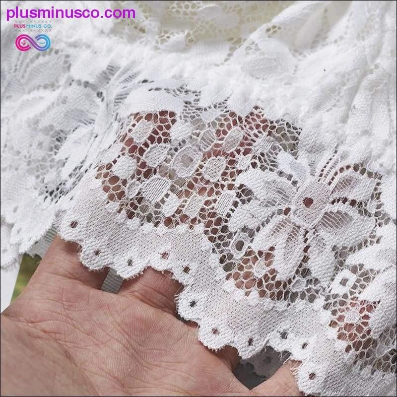 Wireless Lace Push Up Bra Top Women Plus Size Bralette - plusminusco.com