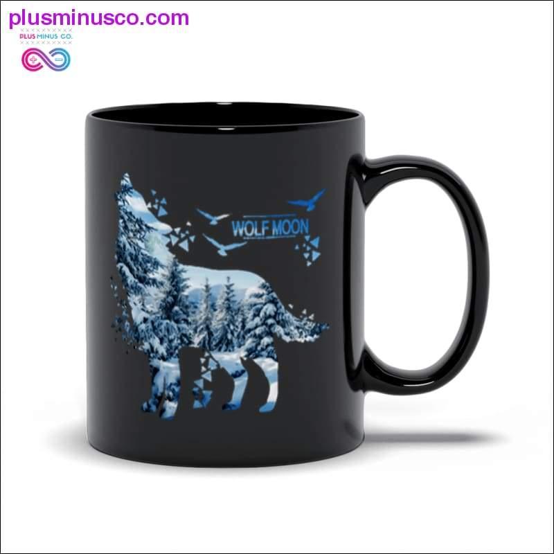 Wolf Moon Black Mugs - plusminusco.com