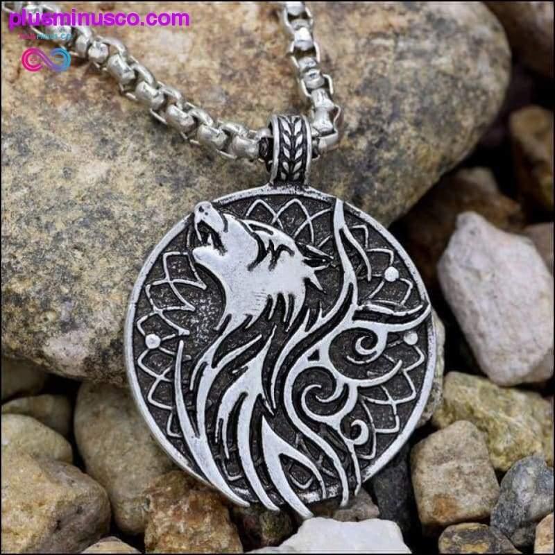 Wolf Viking Necklace and Pendant - Unique Nordic Jewelry for - plusminusco.com