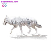 Wolf Wall Stickers Vinyl DIY Nature Animal Mural Decal for - plusminusco.com