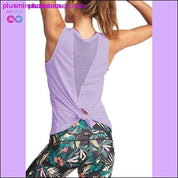 Dámská košile na tělocvik letní jóga tílko Quick Dry Mesh Sport - plusminusco.com