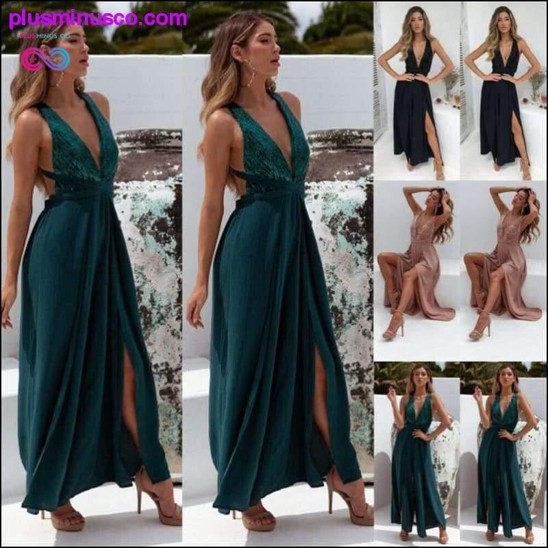 Women Ladies Clubwear Summer Playsuit Jumpsuit Romper Long - plusminusco.com