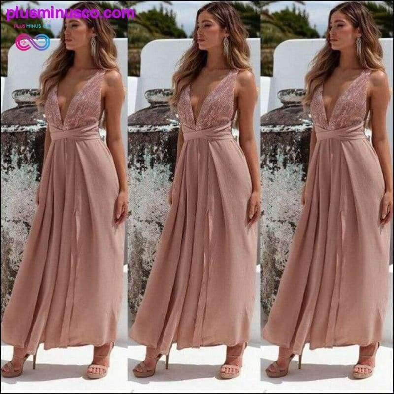 Women Ladies Clubwear Summer Playsuit Jumpsuit Romper Long - plusminusco.com