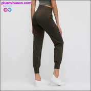Women Naked-feel Fabric Loose Fit Sport Leggings - plusminusco.com