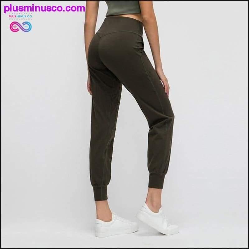 Women Naked-feel Fabric Loose Fit Sport Leggings - plusminusco.com