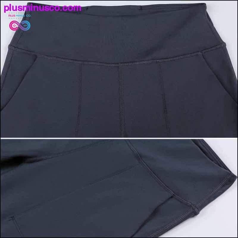 Women Naked-feel Fabric Loose Fit Sport Leggings - plusminusco.com