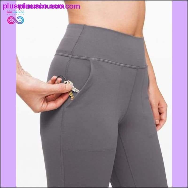 Women Naked-feel Fabric Loose Fit Sport Leggings - plusminusco.com