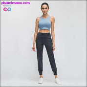 Women Naked-feel Fabric Loose Fit Sport Leggings - plusminusco.com