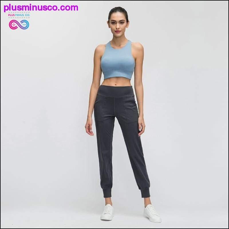 Women Naked-feel Fabric Loose Fit Sport Leggings - plusminusco.com