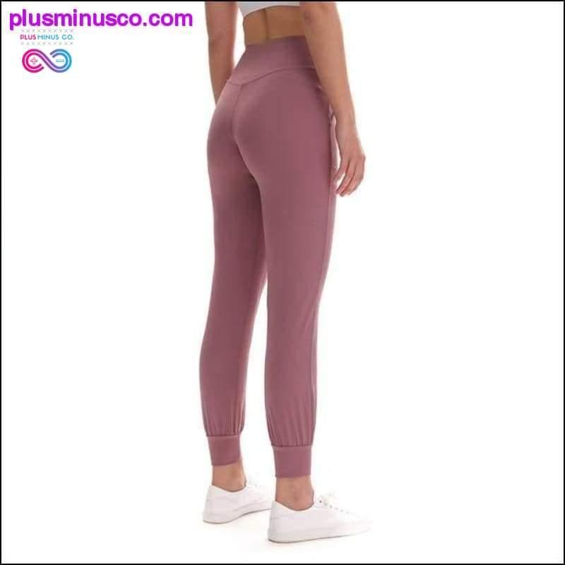 Women Naked-feel Fabric Loose Fit Sport Leggings - plusminusco.com