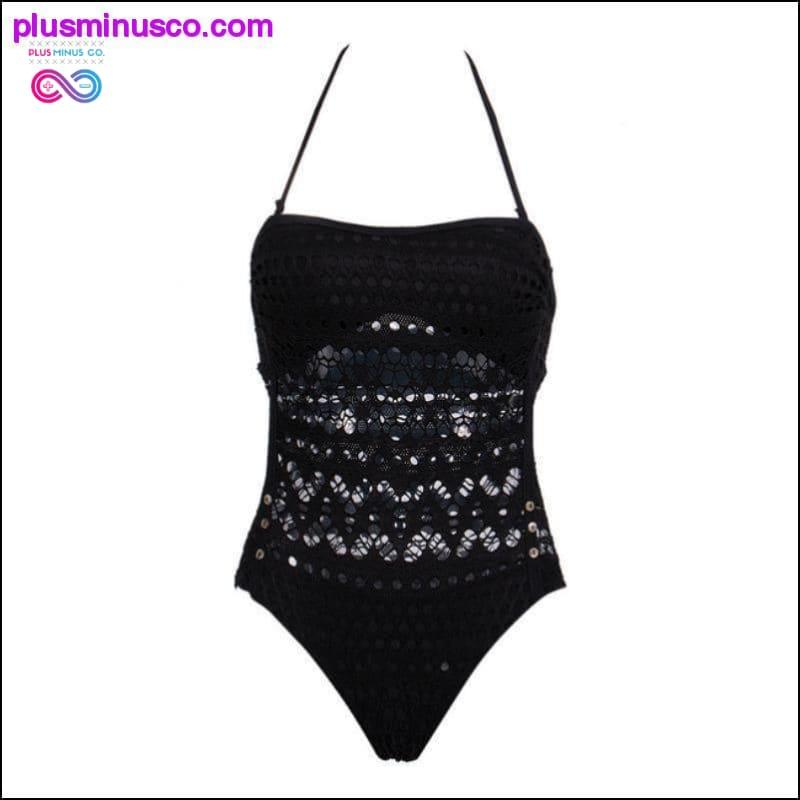 Einteiliger sexy Badeanzug für Damen in Übergröße – plusminusco.com