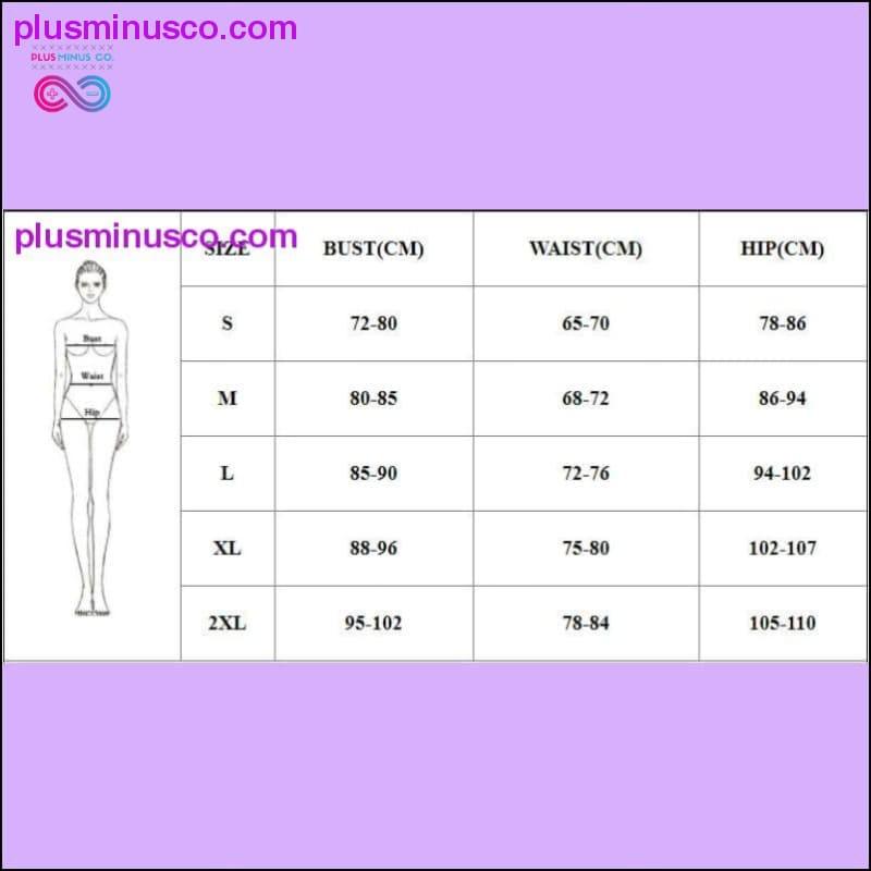 Women Plus Size Two Pieces Bathing Suit - plusminusco.com