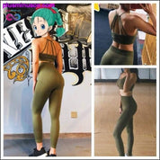 Women Red Padded Sports Bra Seamless Yoga Set Padded Sports - plusminusco.com