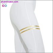 Дамски чорапогащи за бягане Тесни компресиращи панталони за фитнес - plusminusco.com