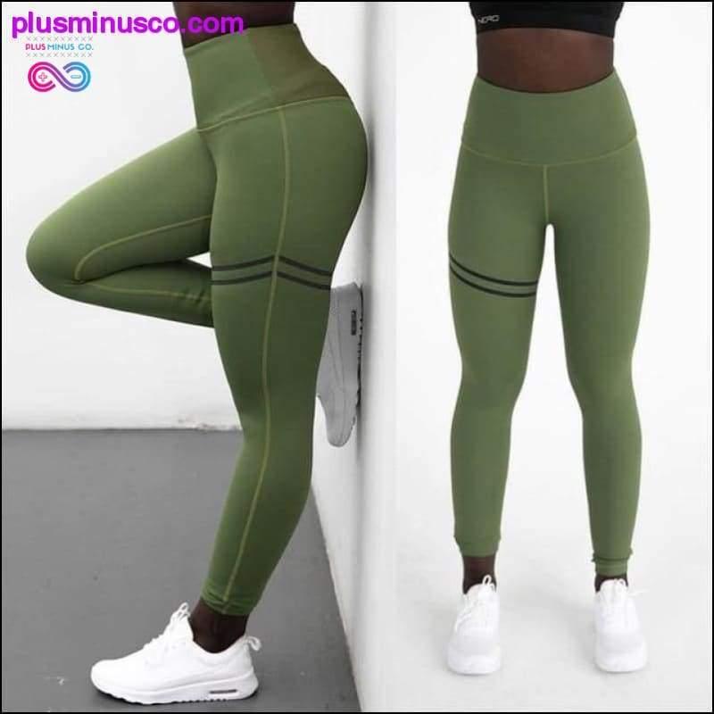 Women Running Tights Skinny Compression Joggers Gym Pants - plusminusco.com