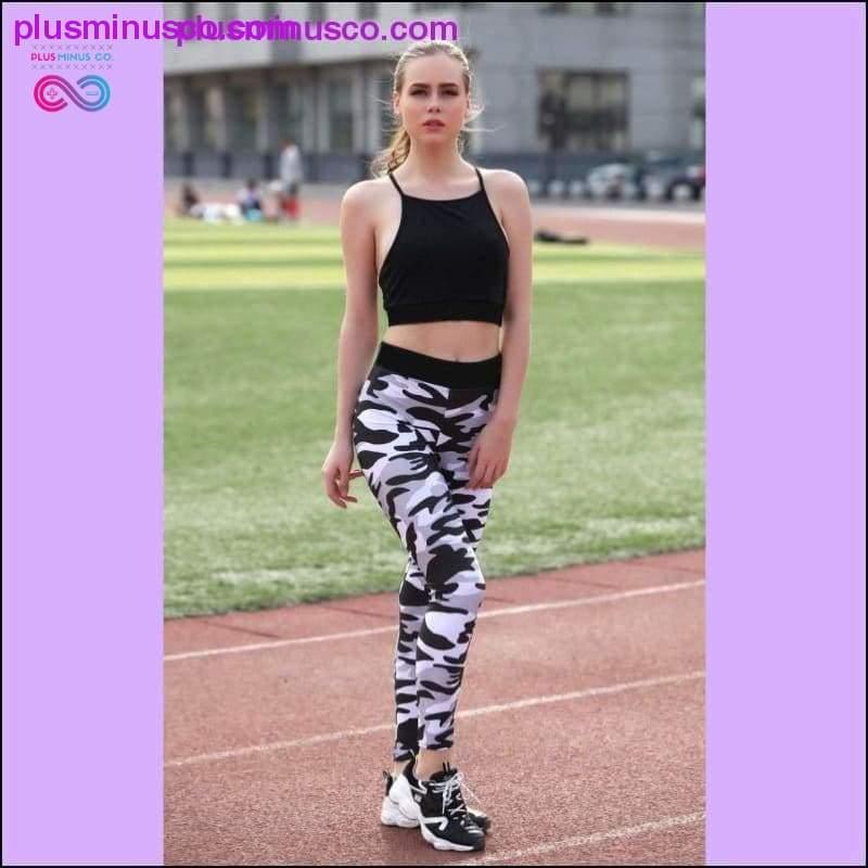 Women Running Trousers Sport Yoga Leggings - plusminusco.com