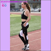 Damskie spodnie do biegania Legginsy sportowe do jogi - plusminusco.com