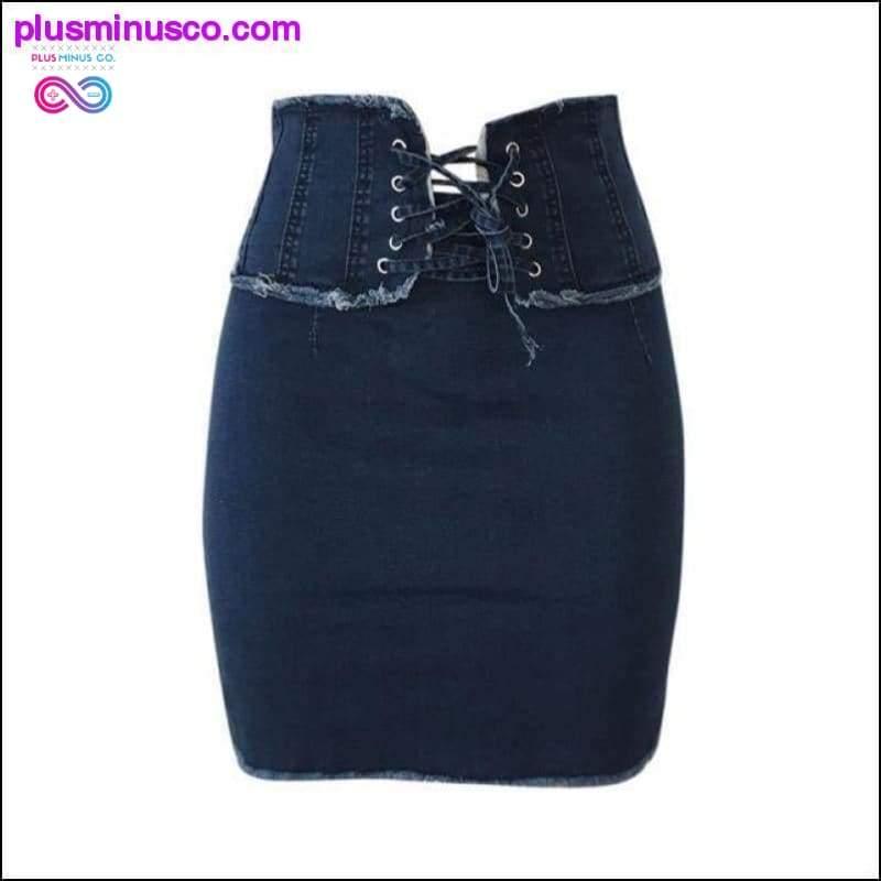 Women's Fashion Summer Skirts High Waist Solid Color Party - plusminusco.com
