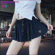 ملابس رياضية تنورة قصيرة بطيات للنساء - plusminusco.com