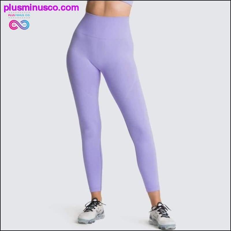 Dame Plus Size Push Up Sport Løping Fitness Leggings - plusminusco.com