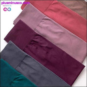 Women's Plus Size Push Up Sports Running Fitness Leggings - plusminusco.com