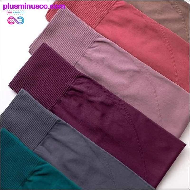 Women's Plus Size Push Up Sports Running Fitness Leggings - plusminusco.com