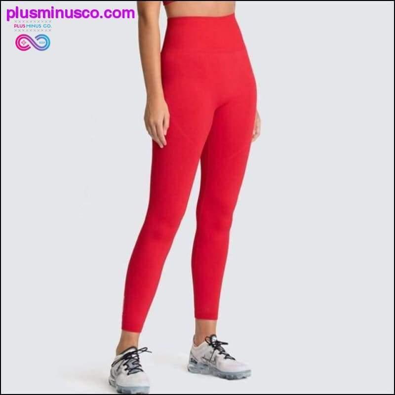 Жіночі спортивні фітнес-легінси для бігу з пуш-апом великих розмірів - plusminusco.com