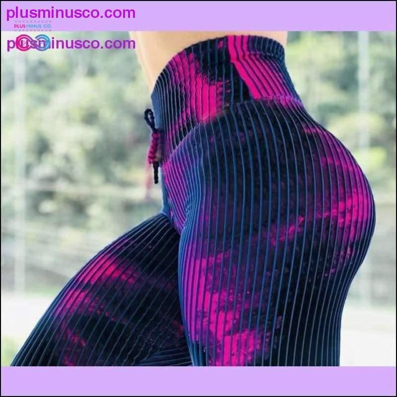 Ženske - potiskane elastične pajkice z visokim pasom - plusminusco.com