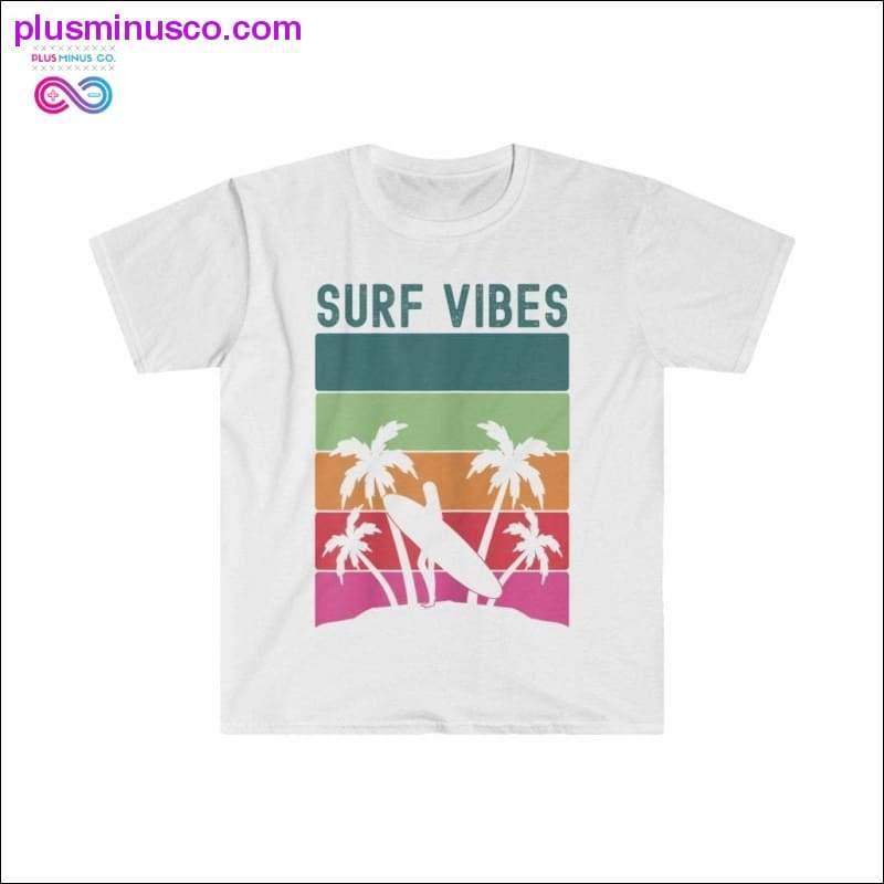 Kaos Surf Vibes Musim Panas Retro Wanita - plusminusco.com