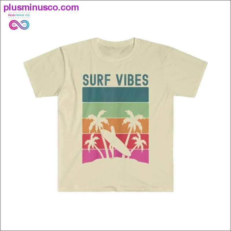 Retro Summer Surf Vibes T-skjorte for kvinner - plusminusco.com