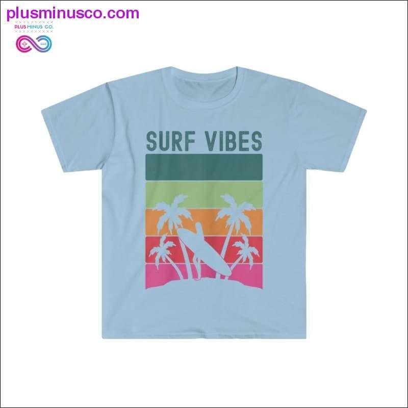 Әйелдерге арналған Retro Summer Surf Vibes футболкасы - plusminusco.com