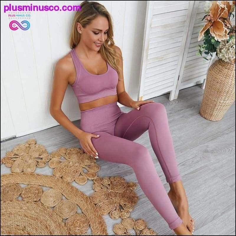 Women's Seamless Yoga Suit Sportswear Fitness Sport For - plusminusco.com