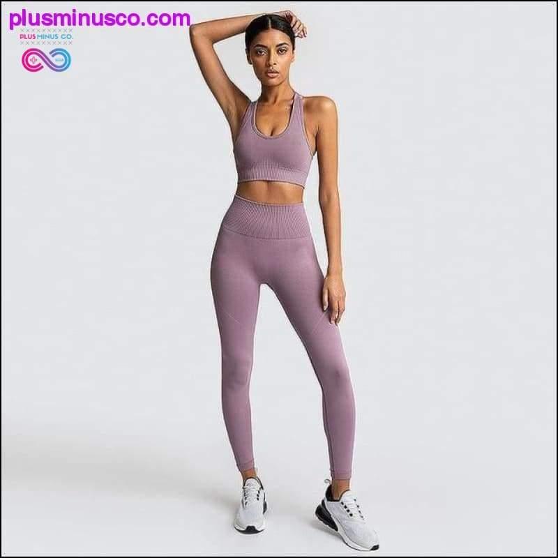 Women's Seamless Yoga Suit Sportswear Fitness Sport For - plusminusco.com