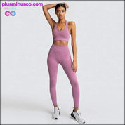 Women's Seamless Yoga Suit Sportswear Fitness Sport For - plusminusco.com