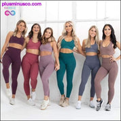 Women's Seamless Yoga Suit Sportswear Fitness Sport For - plusminusco.com