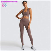 Women's Seamless Yoga Suit Sportswear Fitness Sport For - plusminusco.com