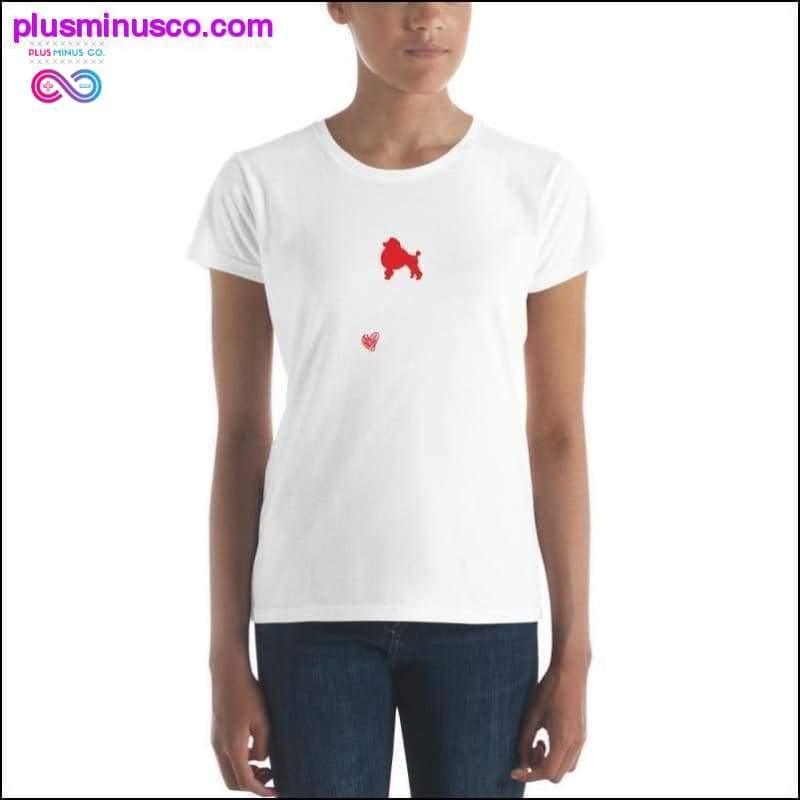 T-shirt a maniche corte da donna - plusminusco.com