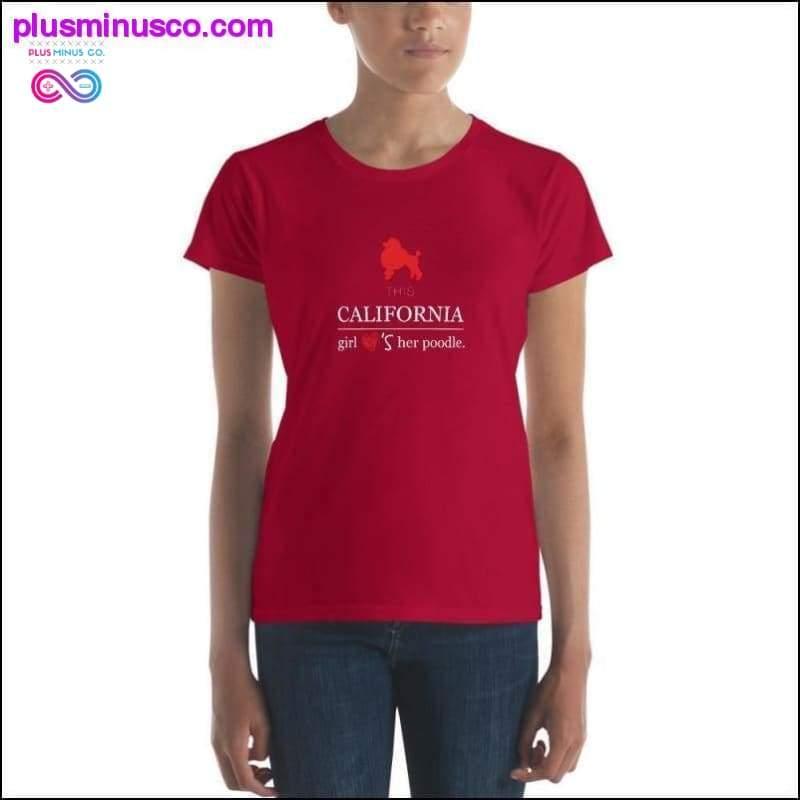 Women's short sleeve t-shirt - plusminusco.com
