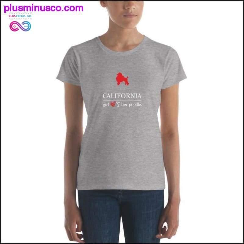 Женская футболка с коротким рукавом - plusminusco.com