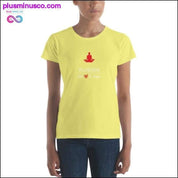 Dámské tričko s krátkým rukávem - plusminusco.com